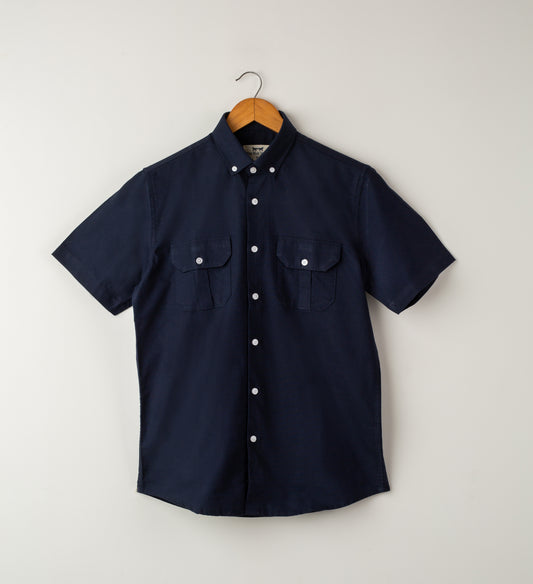 NAVY BLUE HALF SLEEVE SHIRT