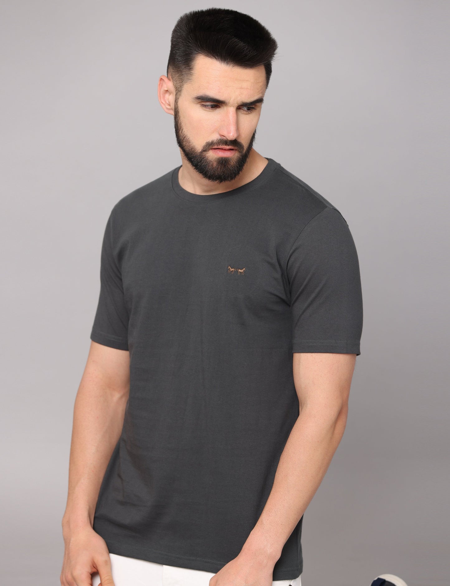 FOREST GREEN PIMA T-SHIRT