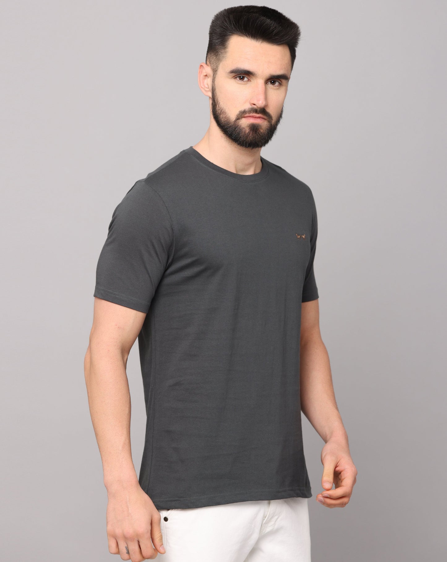 FOREST GREEN PIMA T-SHIRT