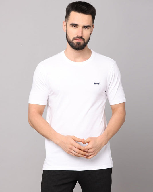 CLASSIC WHITE PIMA T-SHIRT