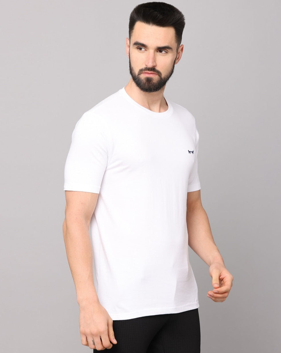 CLASSIC WHITE PIMA T-SHIRT