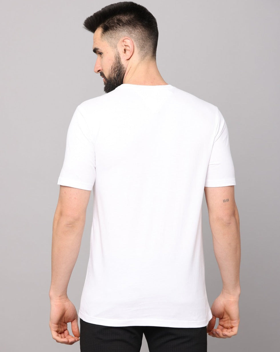 CLASSIC WHITE PIMA T-SHIRT