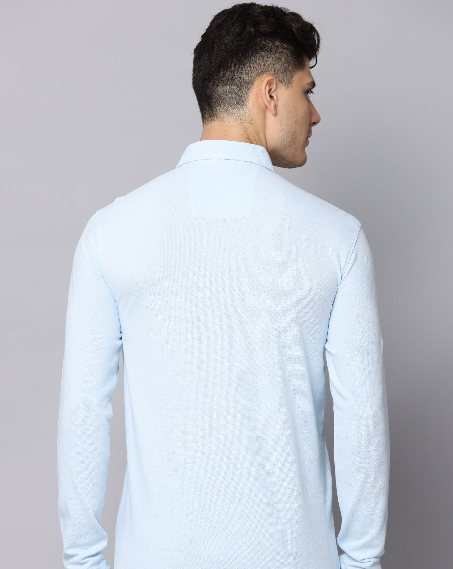 MILD BLUE POLO T-SHIRT