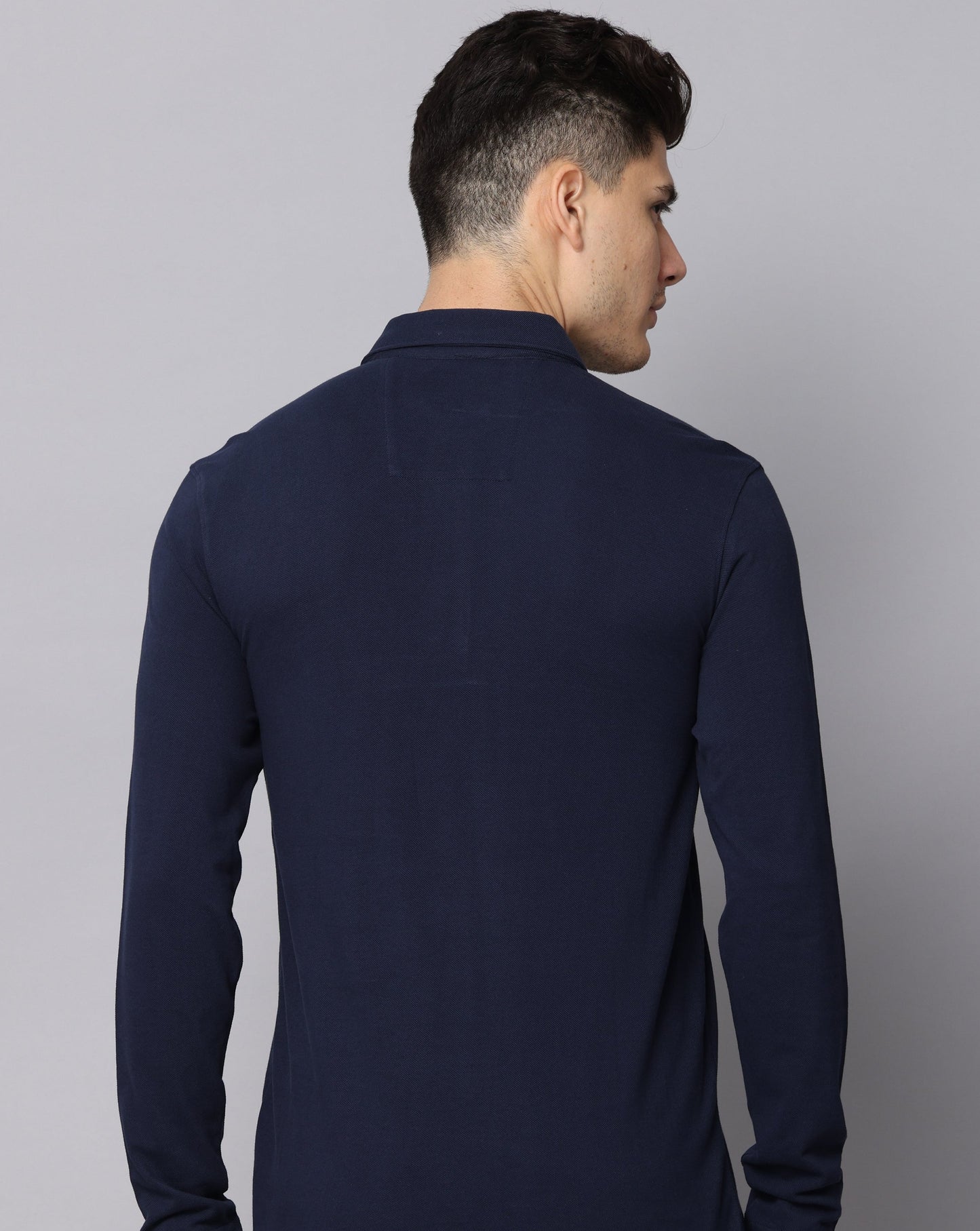 NAVY BLUE POLO T-SHIRT